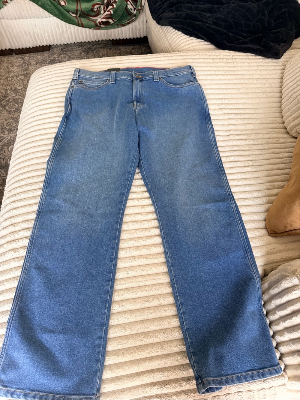 Dickies Relaxed Fit Blue Denim Jeans - Picture 4 of 5